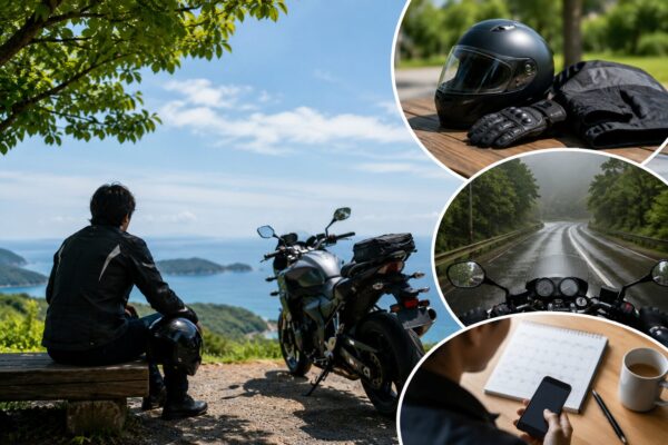 バイクを無理のないリフレッシュ手段にするための注意点