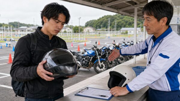 持ち込みヘルメットNG?事前告知なしの落とし穴