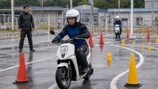 初日から卒検本番を想定して走る