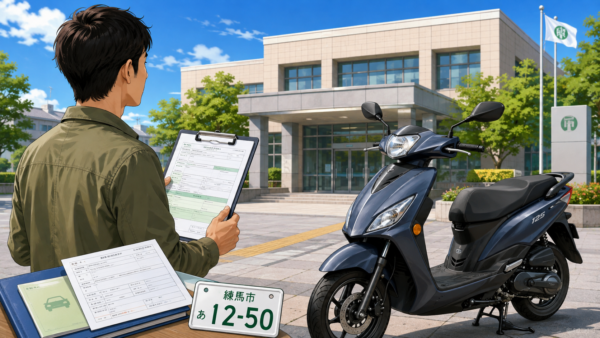 125ccバイクの名義変更はどこで手続する?